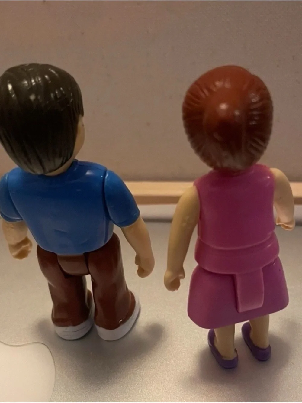 Vtg Fisher-Price Loving Family People Boy Girl Dollhouse 1990s Retro Toys